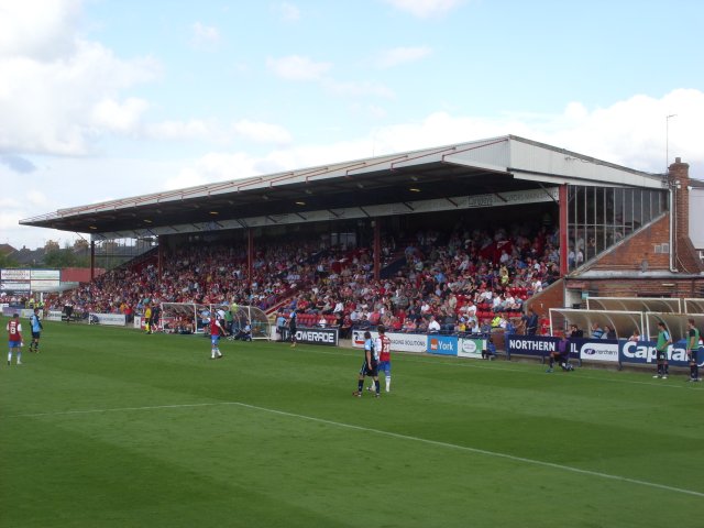 The Main Stand During the Match